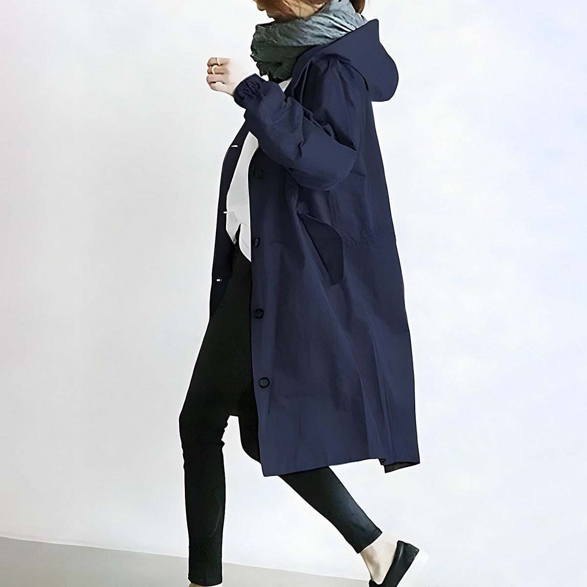 Shop Velvia | Waterproof Hooded Windbreaker