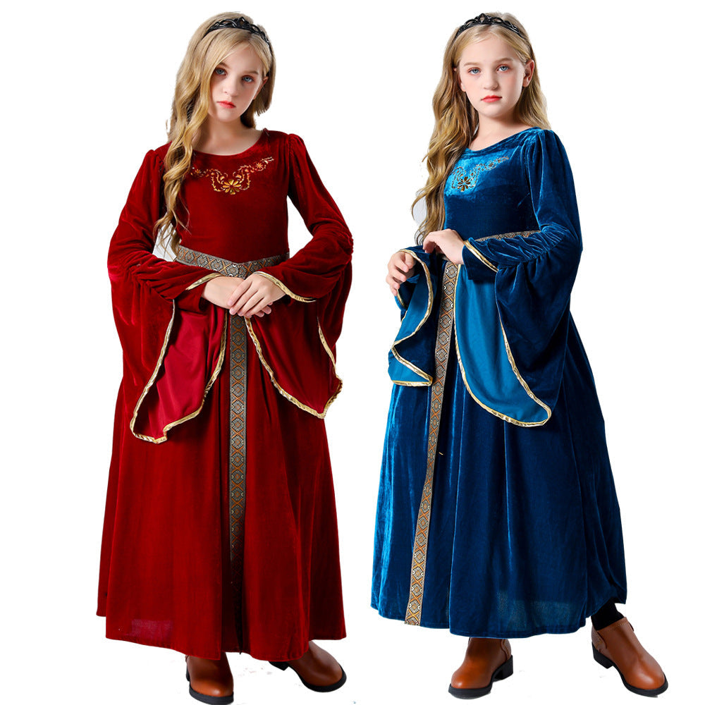 Girls Fairy-tale Velvet Dress with Elegant Details Shop Velvia
