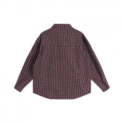 Unisex Oversize Shirt Jacket with boxy cut, shirt collar and patch breast pocket Shop Velvia