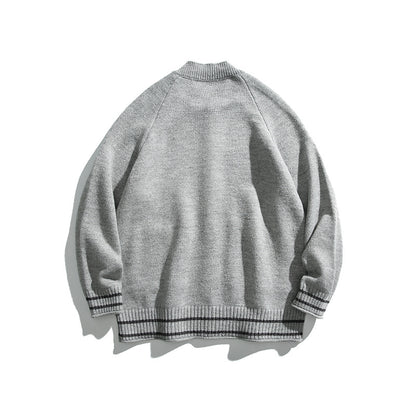 Unisex Boxy Cardigan made of fine knit with raglan sleeves and patch pockets Shop Velvia