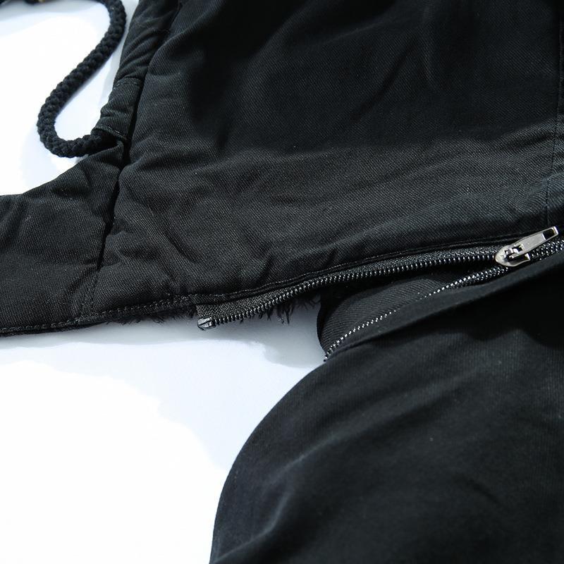 Men's city parka with teddy lining, hood, and windproof inner placket Shop Velvia