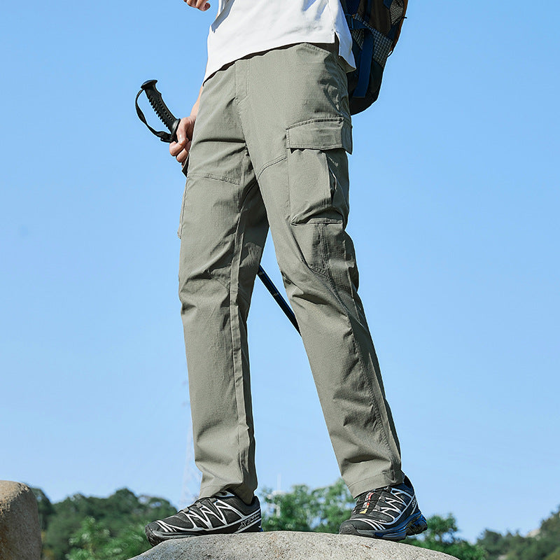 Men's Breathable Trekking Cargo Pants with Stretch and Multitude of Pockets Shop Velvia