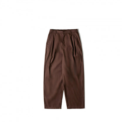 Women High-waisted Pleated Trousers with Relaxed Fit and Tapered Leg Shop Velvia