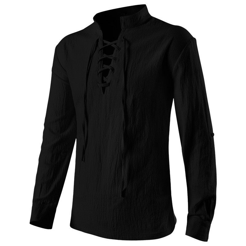 Men's sleeveless functional vest with front eyelet lacing and hidden zipper Shop Velvia