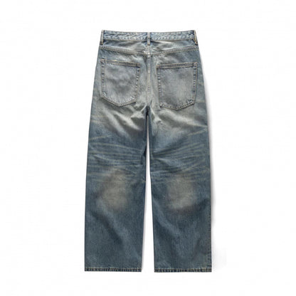 Women's Loose-Fit Straight-Leg Jeans with High Waist and Vintage Wash Shop Velvia