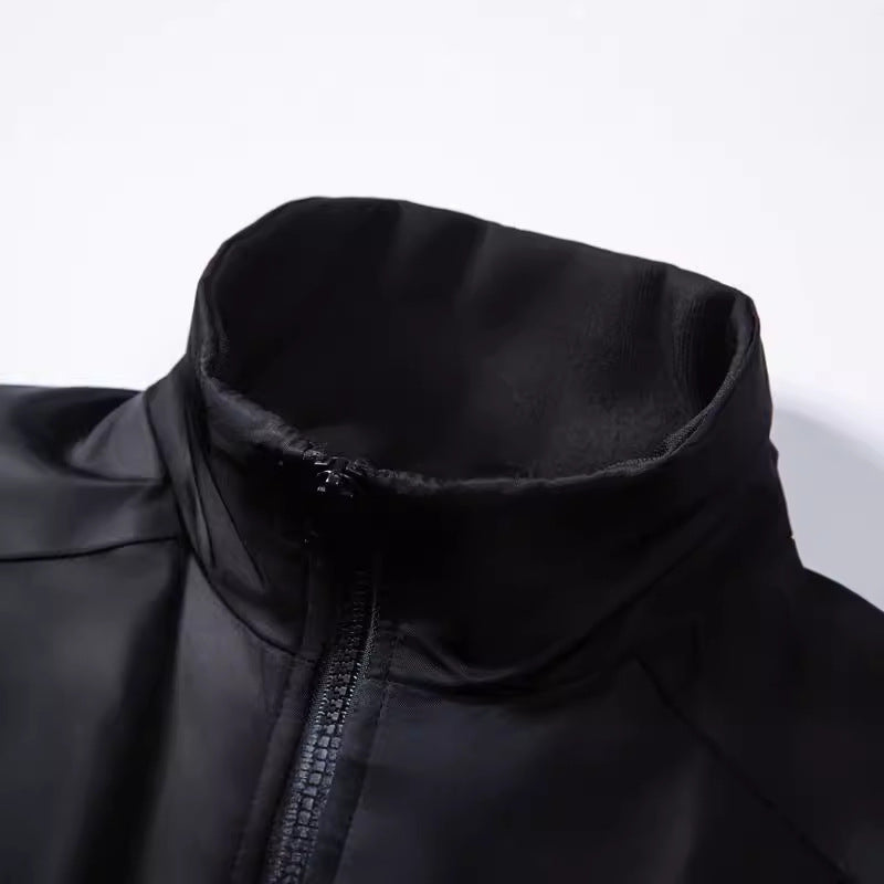 Men's water-repellent utility blouson with stand-up collar, kangaroo and flap pockets Shop Velvia