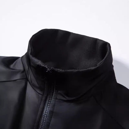 Men's water-repellent utility blouson with stand-up collar, kangaroo and flap pockets Shop Velvia