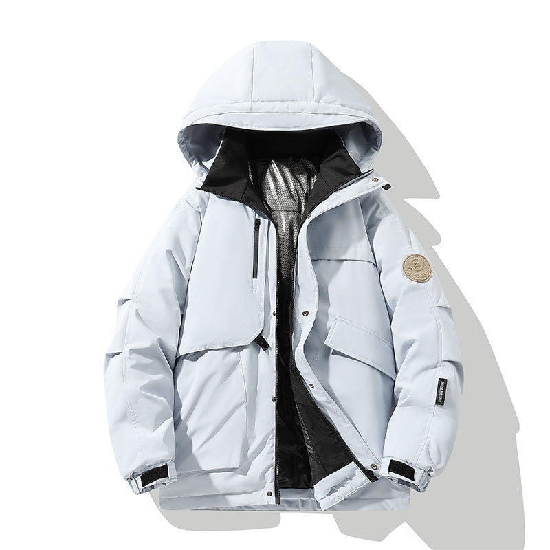 Men's Technical Hooded Field Parka with Thermal Insulation, Windproof Membrane and Multi-Pocket Shop Velvia