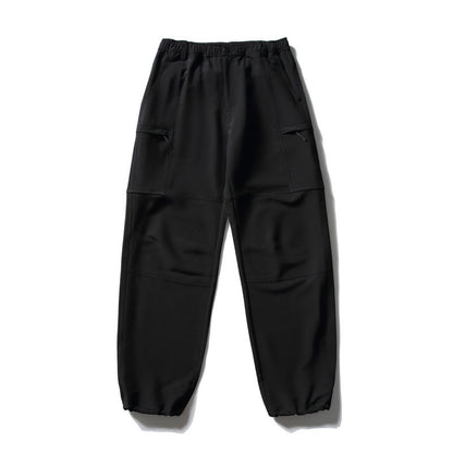 Men's Technical Cargo Casual Pants with Elastic Waistband, Knee Panels, and Zipper Pockets Shop Velvia
