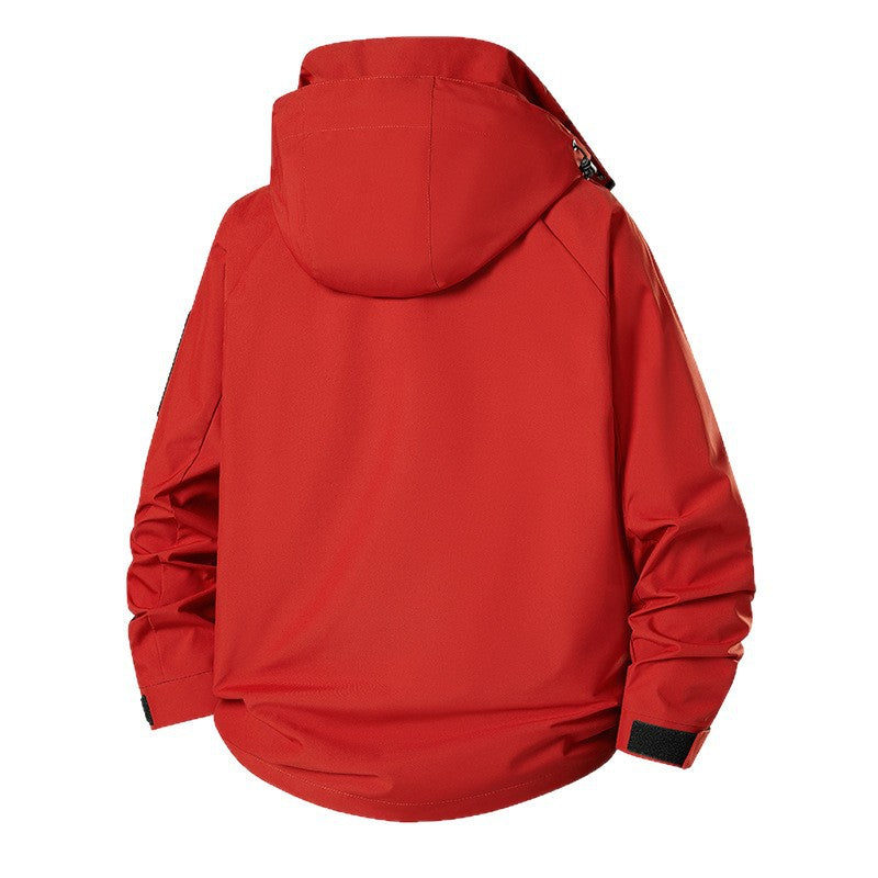 Men's 3-in-1 Softshell Parka with removable fleece inner jacket and technical hood Shop Velvia