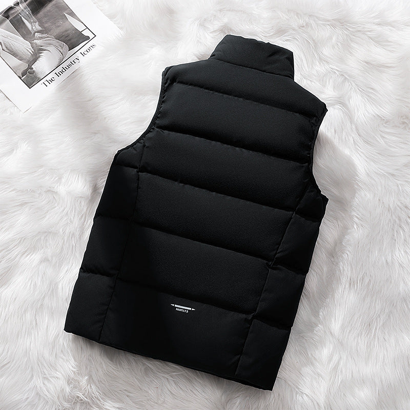 Women's quilted vest with thermal insulation and stand-up collar Shop Velvia