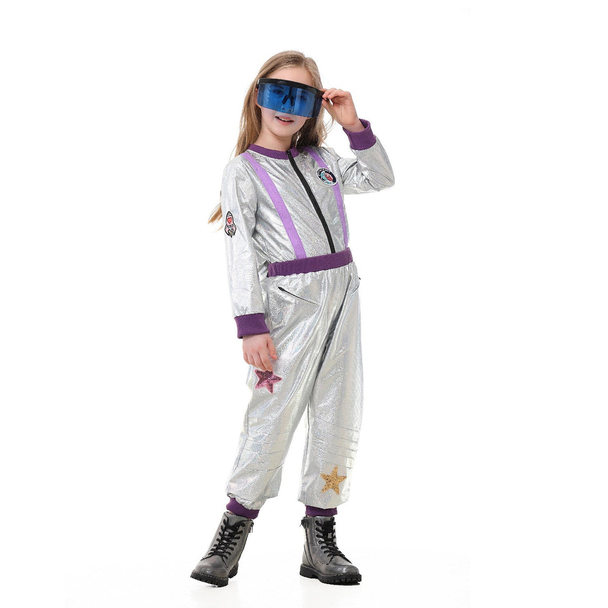 Boys' spacesuit with shimmering details Shop Velvia