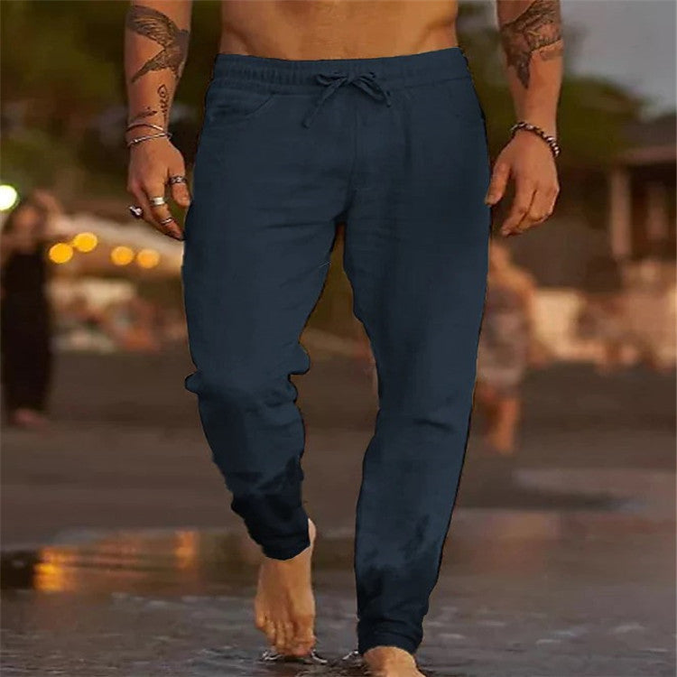 Shop Velvia | Casual Linen Pants for Men