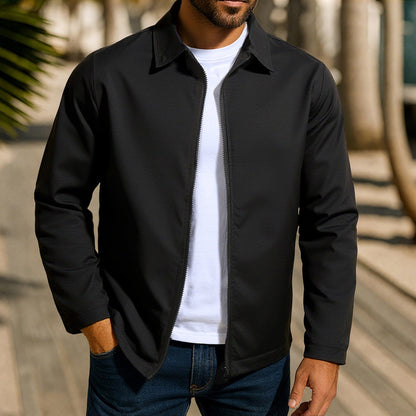 Men's Casual Leisure Jacket with Innovative Wind Protection Technology Shop Velvia