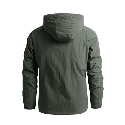 Men's Tactical-Urban Transitional Jacket with Hood, Mesh Lining and Concealed Zipper Pockets Shop Velvia