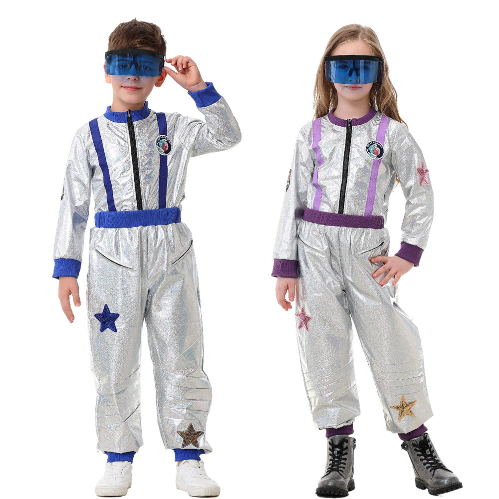 Boys' spacesuit with shimmering details Shop Velvia