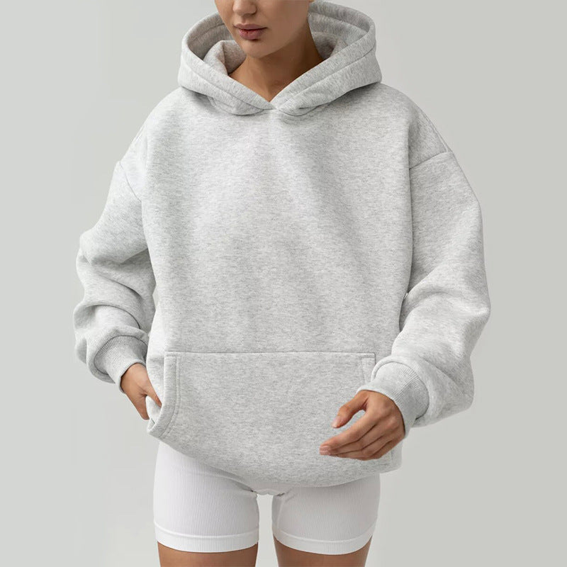 Women Oversize Hoodie made of high-quality cotton blend Shop Velvia