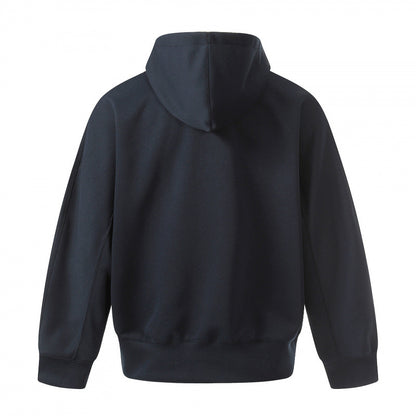 Men's Boxy Hoodie with Half Zipper, Reinforced Placket and Clean Minimal Design Shop Velvia