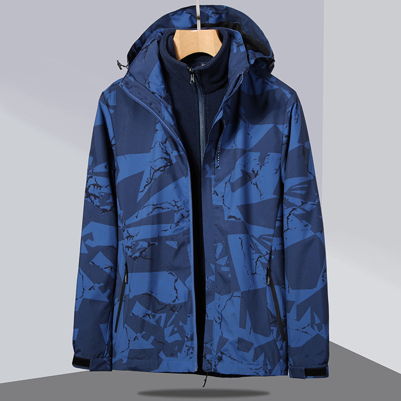Women's two-layer softshell jacket with removable fleece inner jacket and hood Shop Velvia