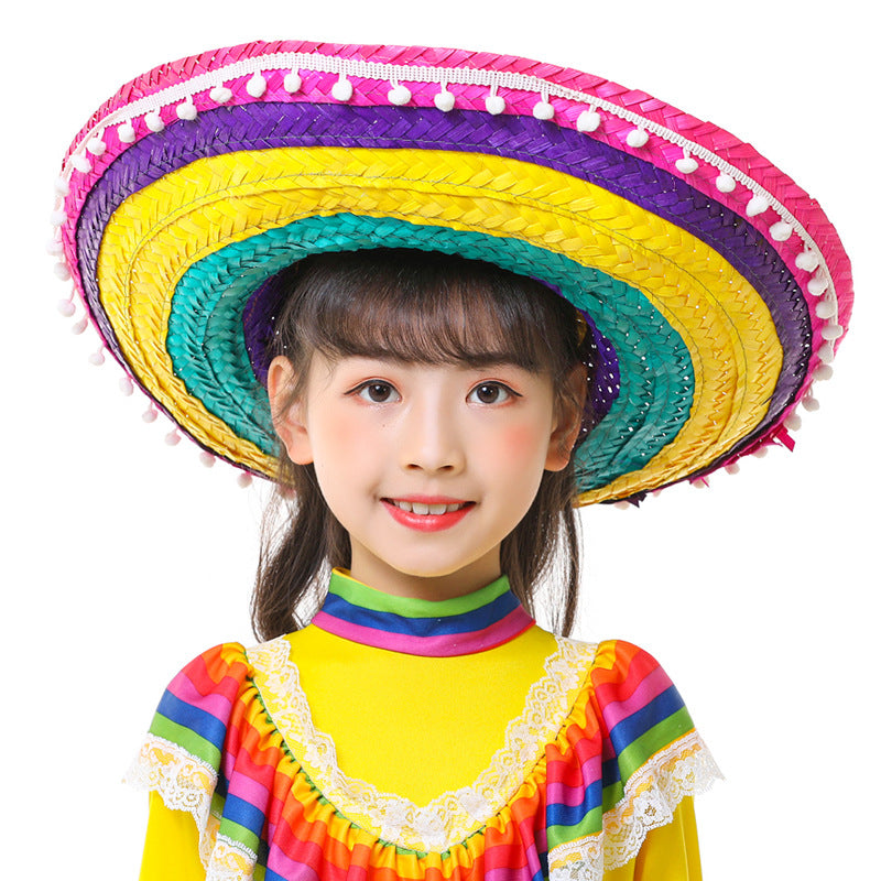 Girls' Tracht dress with colorful hem Shop Velvia