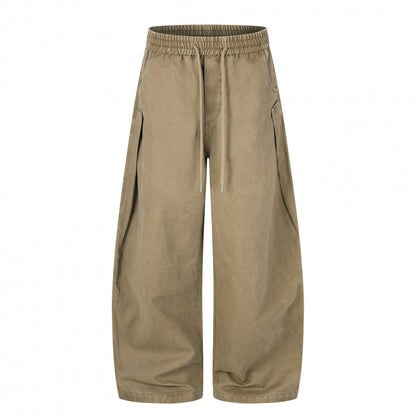 Unisex Wide Cut Lounge Pants with Drawstring and Extra Wide Leg Shop Velvia