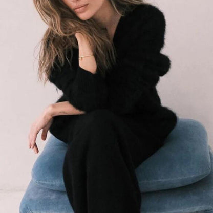 Women's Cozy Cardigan made of fine Mohair Shop Velvia