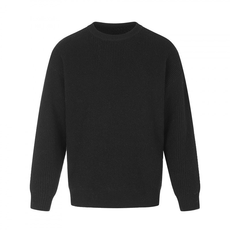 Unisex Soft Oversized Ribbed Sweater with Relaxed Fit and Tonal Texture Shop Velvia