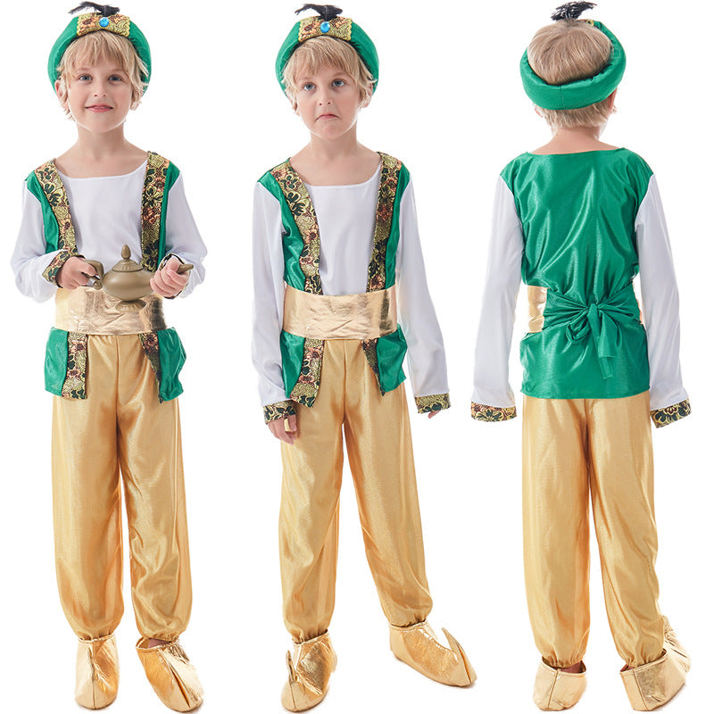 Boys Fairy Tale Costume as Wizard Shop Velvia