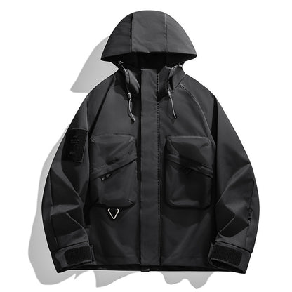 Men's Technical Utility Hoodie with Multifunctional Pockets Shop Velvia