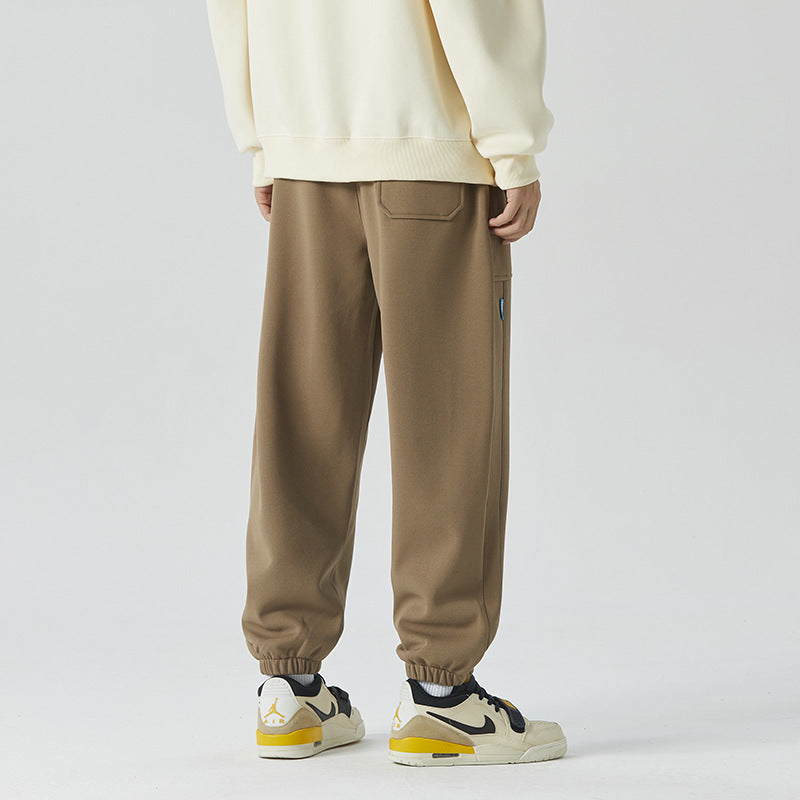Men's Relaxed Jogger with Elastic Waistband and Removable Teddy Lining Shop Velvia