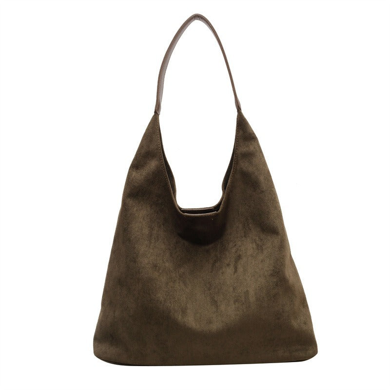 Women's Suede Shoulder Bag Shop Velvia