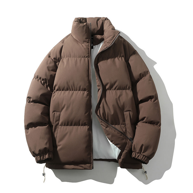 Unisex Padded Quilted Transitional Jacket with High Collar and Adjustable Hem Shop Velvia