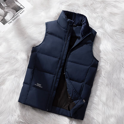Women's quilted vest with thermal insulation and stand-up collar Shop Velvia