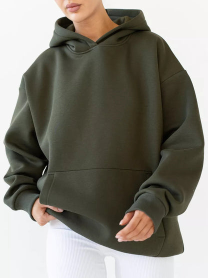 Women Oversize Hoodie made of high-quality cotton blend Shop Velvia