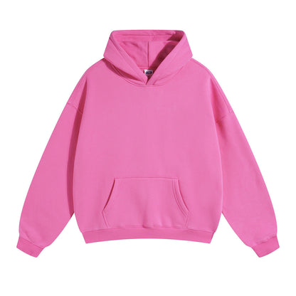 Unisex loosely cut hoodie made of organic cotton with kangaroo pocket Shop Velvia