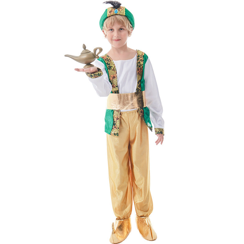 Boys Fairy Tale Costume as Wizard Shop Velvia