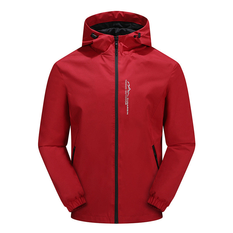 Men's Ultralight Rain Jacket with Hood, Water-Repellent Membrane and Taped Seams Shop Velvia