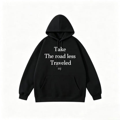 Unisex Oversize Hoodie with Statement Print and Kangaroo Pocket Shop Velvia