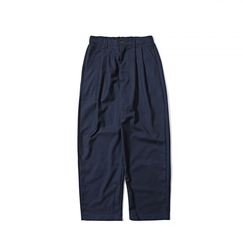 Women High-waisted Pleated Trousers with Relaxed Fit and Tapered Leg Shop Velvia