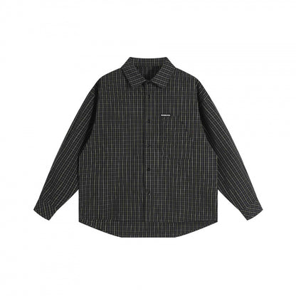 Unisex Oversize Shirt Jacket with boxy cut, shirt collar and patch breast pocket Shop Velvia