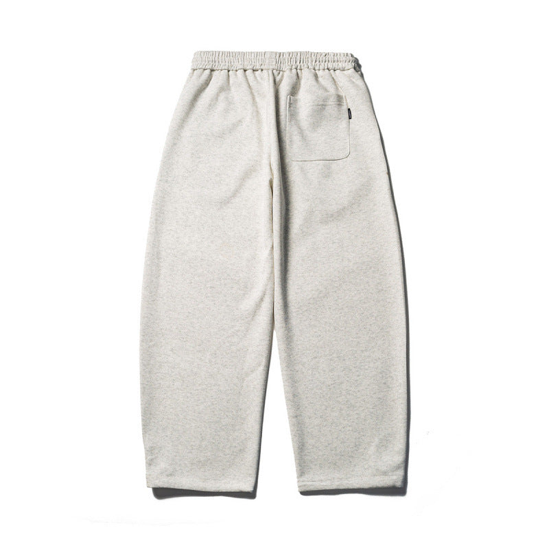 Men's loose-fitting sweatpants with elastic drawstring waistband and cropped leg Shop Velvia