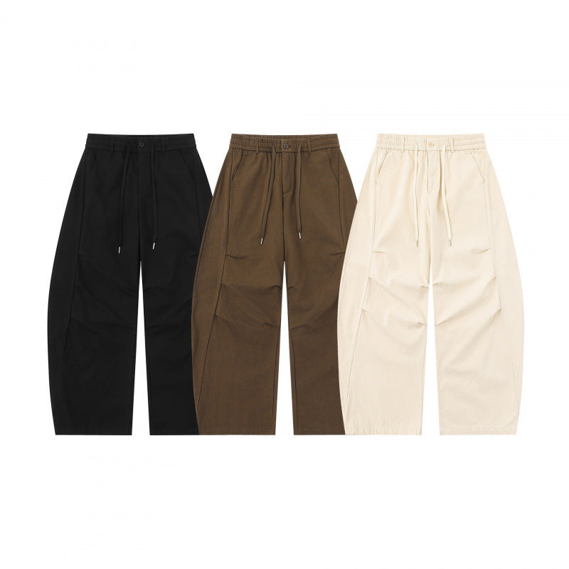 Unisex Oversize Balloon Pants with drawstring waistband and boxy silhouette Shop Velvia