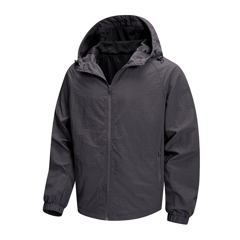 Men's Ultralight Packable Hoodie Jacket with Breathable Mesh Lining Shop Velvia