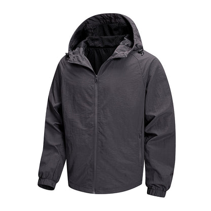 Men's Ultralight Packable Hoodie Jacket with Breathable Mesh Lining Shop Velvia