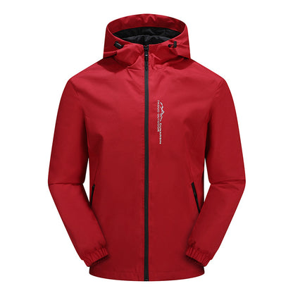 Men's Ultralight Rain Jacket with Hood, Water-Repellent Membrane and Taped Seams Shop Velvia