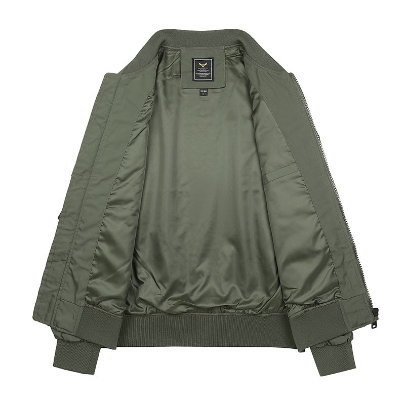 Men's Multi-Pocket Tactical Bomber with Modular Exterior Pockets and D-Ring Details Shop Velvia