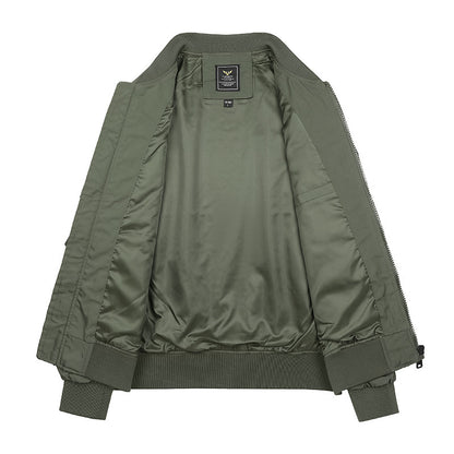 Men's Multi-Pocket Tactical Bomber with Modular Exterior Pockets and D-Ring Details Shop Velvia