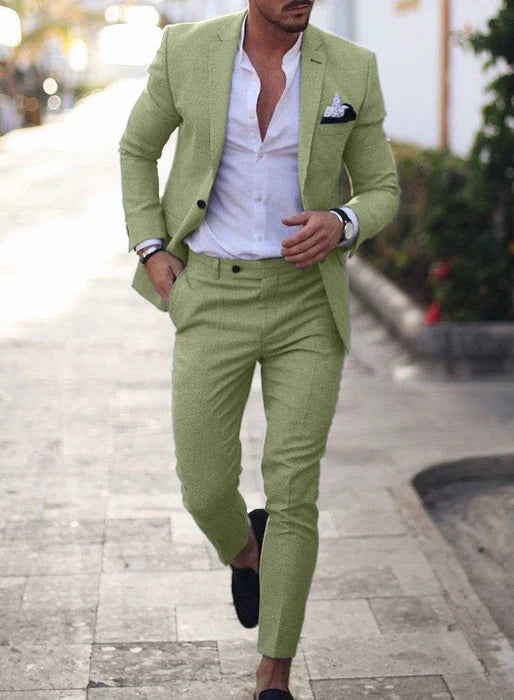 Shop Velviastylish two-piece men's suit