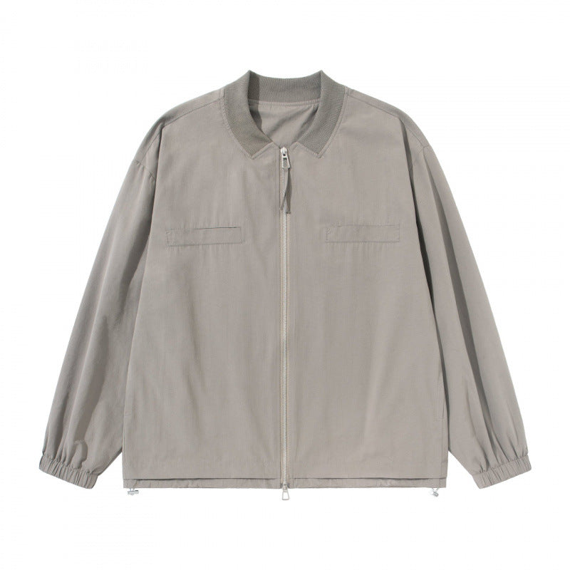 Unisex Lightweight Short Blouson Jacket Shop Velvia