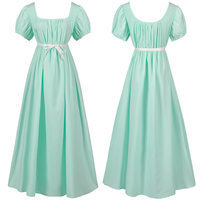 Women’s romantic maxi dress with off-the-shoulder neckline, puff sleeves, fitted bodice, and side ruching Shop Velvia